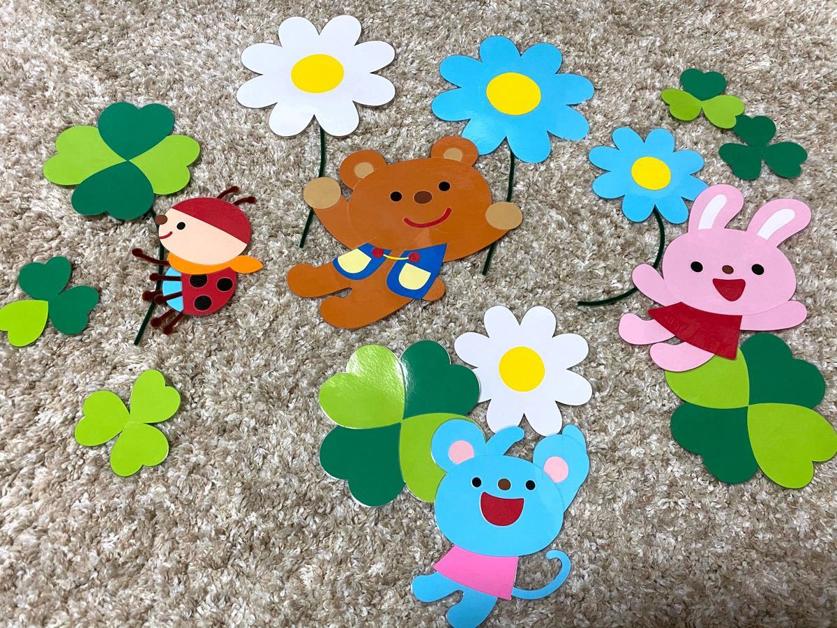 壁面飾り 4月 ５月 保育 春 ② 保育園 幼稚園 小学校 施設