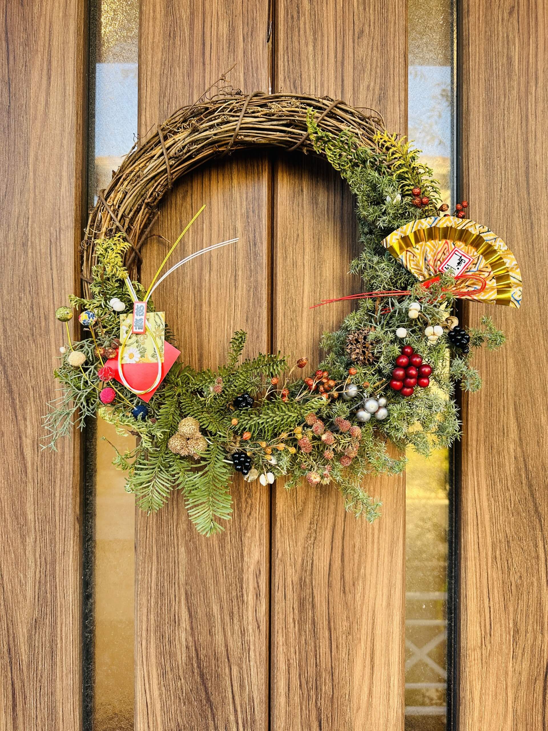 しめ縄リースの作り方 お正月飾りは手作りしよう