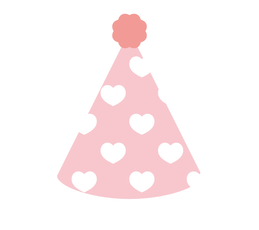 パーティー帽子イラストレイン🚂 - イラスト無料素材