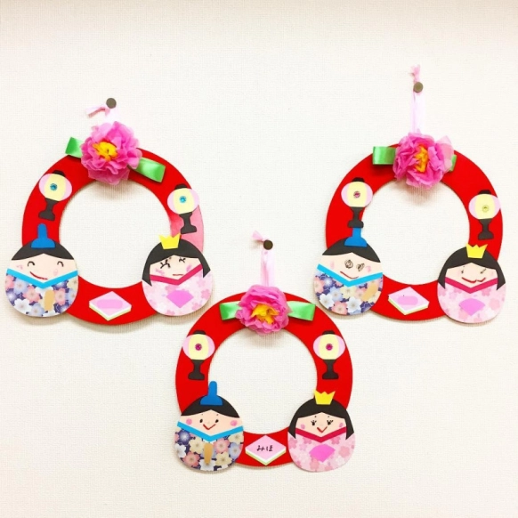 動画 紙皿で簡単に作れるひな祭りにちなんだ壁面工作を作ろう保育士の転職・採用は 保育士バンク！