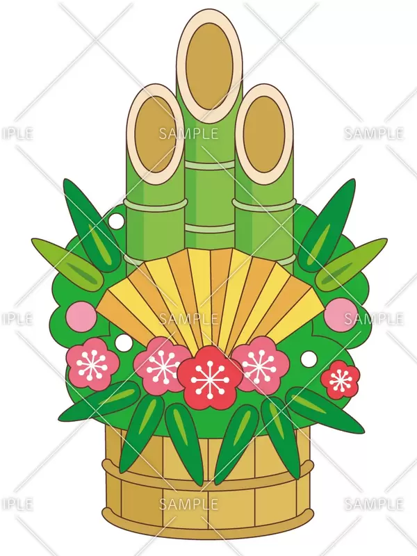 正面から見たおせちのイラスト - ONWAイラスト