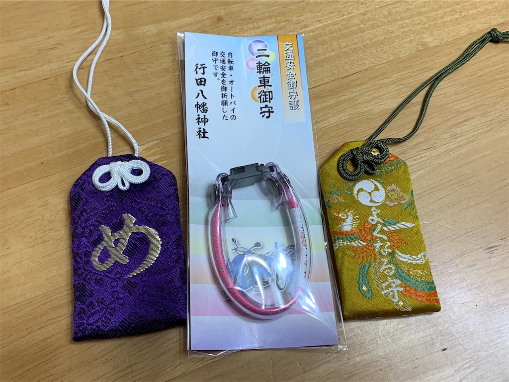 行田八幡神社のお守り❗️tokyotravelguide2020のブログ