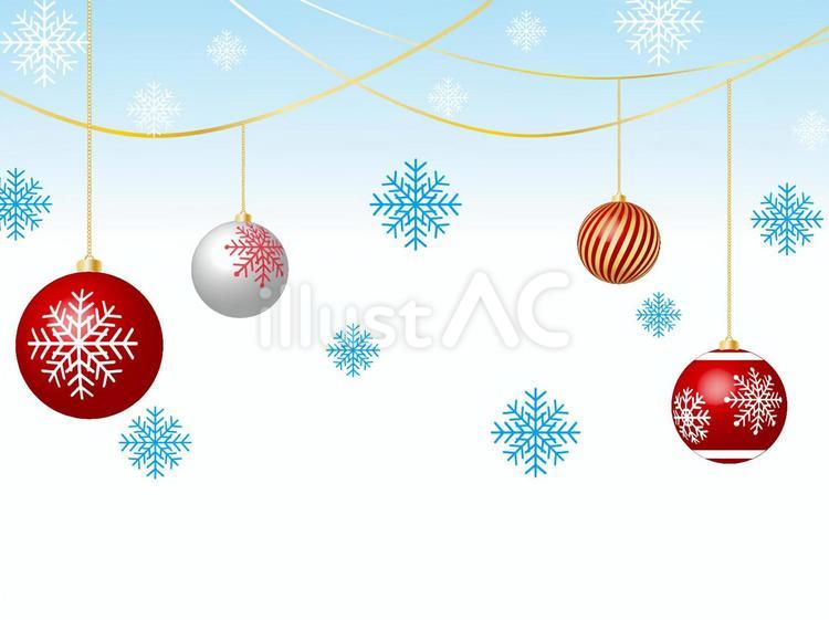 雪の結晶Sui-Sai手描き水彩イラストフリー素材集