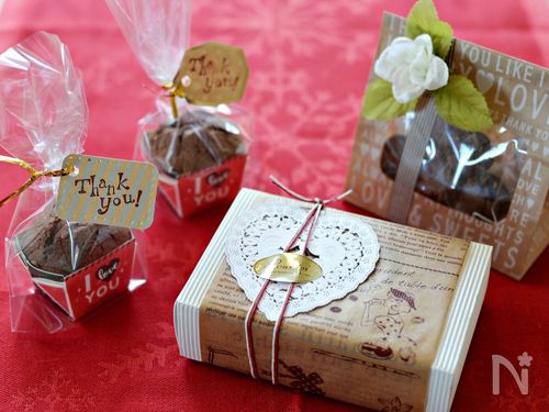 ｾﾘｱﾊﾞﾚﾝﾀｲﾝ箱缶袋ｸﾞｯｽﾞ2025 本命やおしゃれ,大量向けなど！ﾁｮｺ包装実例&ﾀﾞｲｿｰ100均も - 100均✖Sweetsレシピ‼