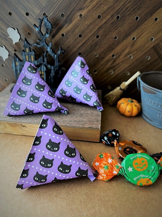 50枚セット ハロウィン プレゼント ラッピング 袋 お菓子 ラッピング袋 バッグ 手提げ袋 レジ袋