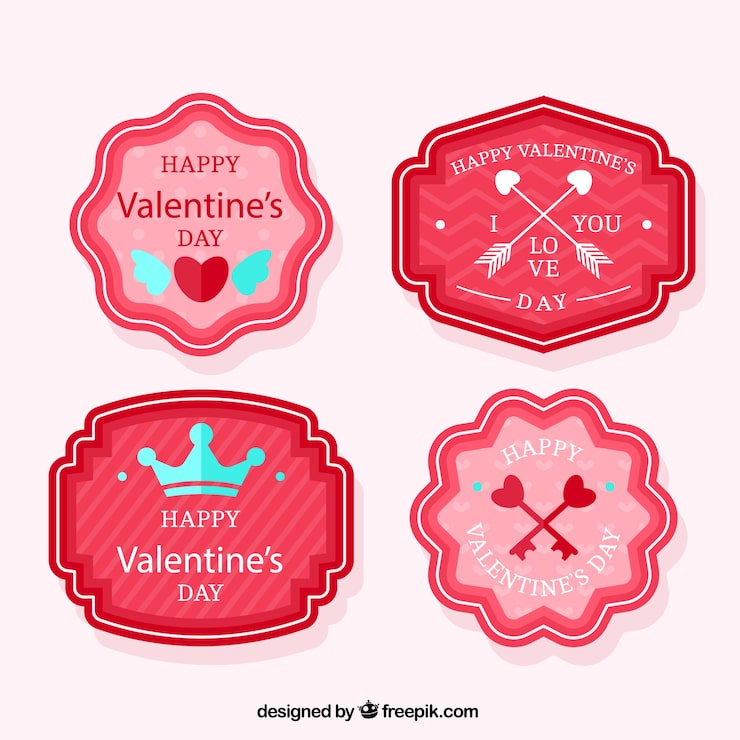 無料テンプレート！バレンタインラッピングのおしゃれギフトタグページ 77ARCH DAYS