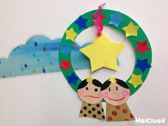 ミニリース 七夕・夏づくしミニリース タナバタ・ナツヅクシ- te-nori てのり