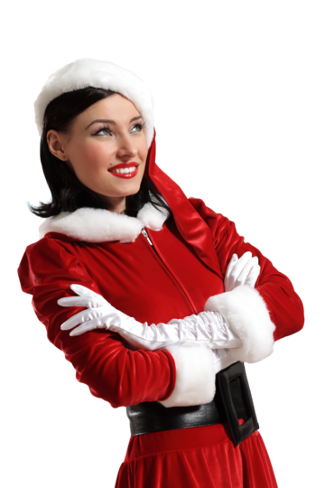 フリー素材 ポンチョサンタさん衣装🎅 クリスマスアイテム- 煎じぃ茶-online shop- - BOOTH