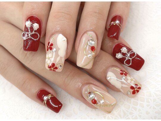 NAIL - 『和』🎍🌅🎍な感じお正月ネイル2025和柄ネイルFacebook