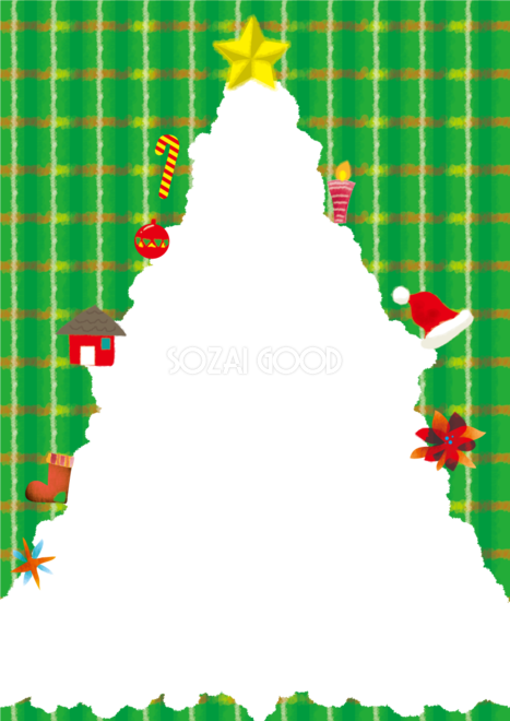 クリスマスツリーとスノーマン 縦 のフリー画像おしゃれ・かわいい無料写真素材：GIRLY DROP