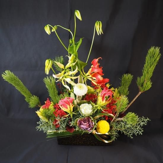 正月 洋風アレンジメント」の検索結果