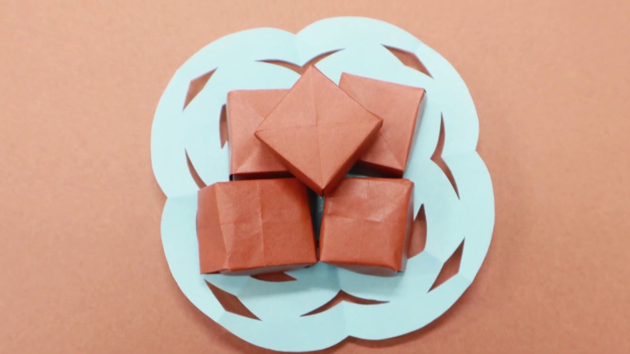 折り紙で立体的なハートの折り方！簡単バレンタイン飾りの作り方セツの折り紙処