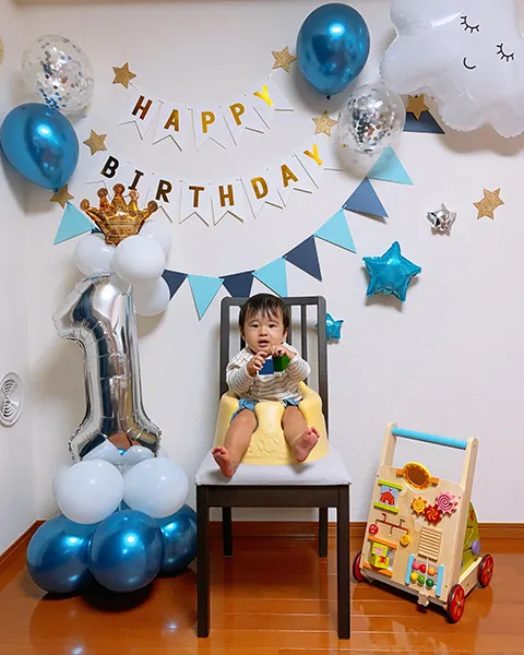 マネしたいおしゃれな誕生日の飾り付け42選♡100均や手作りアイテムで特別なパーティーに 簡単 暮らしニスタ