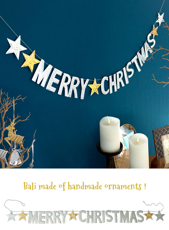 クリスマスロゴ：イラスト無料