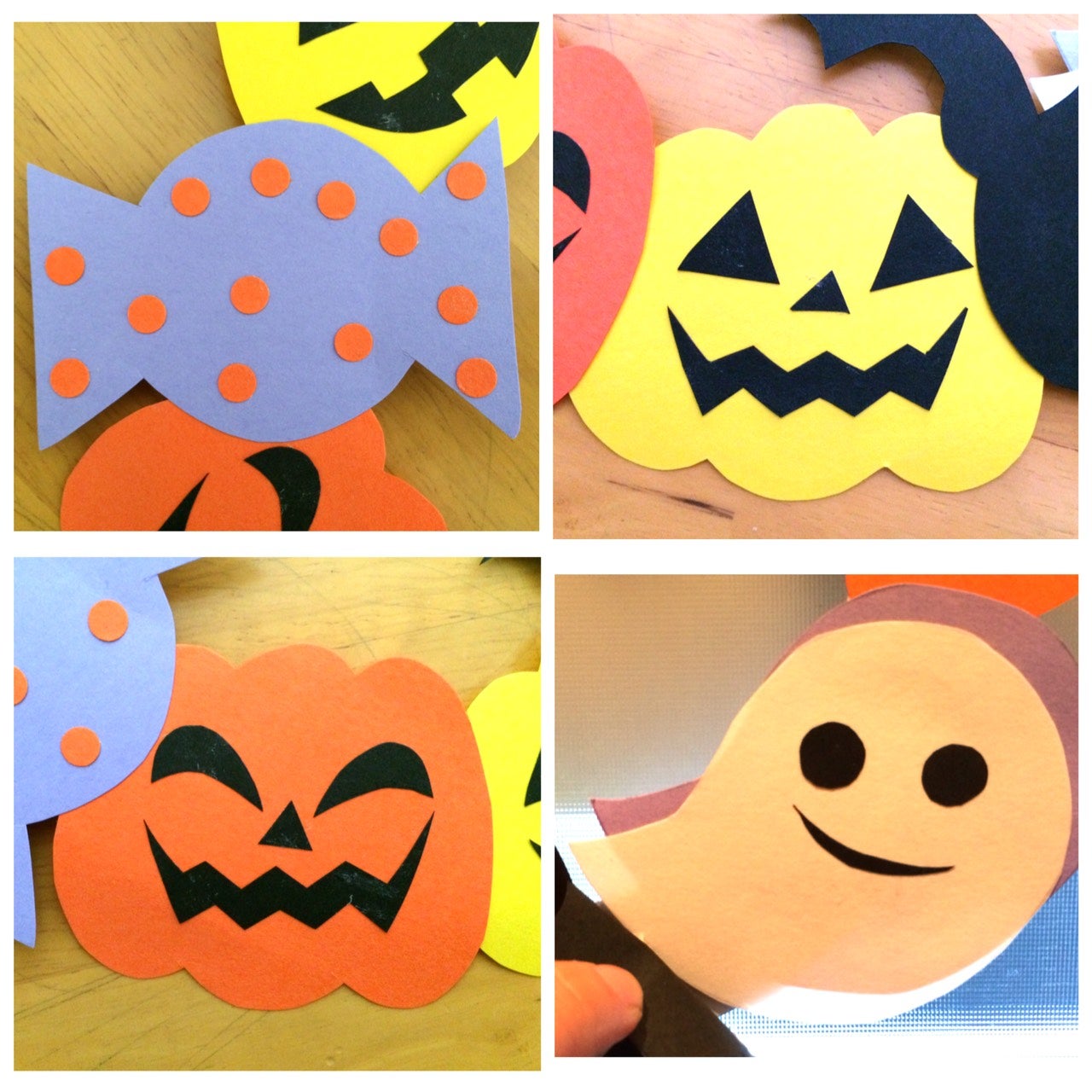ハロウィン飾りを手作り！立体かぼちゃの画用紙で簡単な作り方かんたん工作・折り紙☆選り好み
