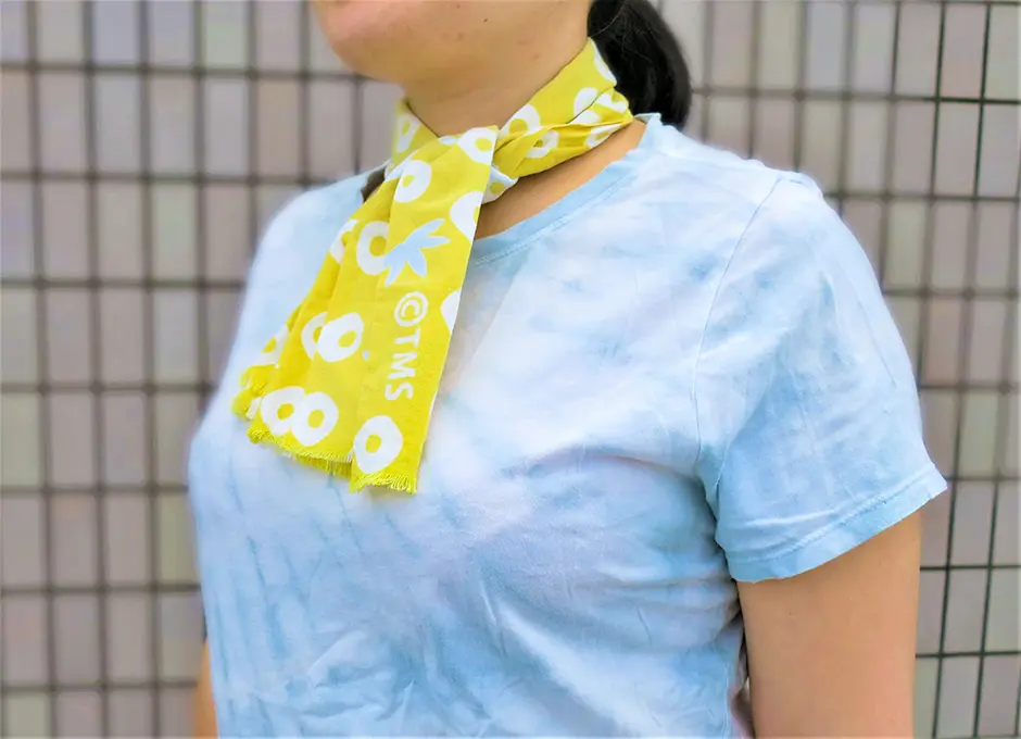 手ぬぐいの巻き方・かぶり方