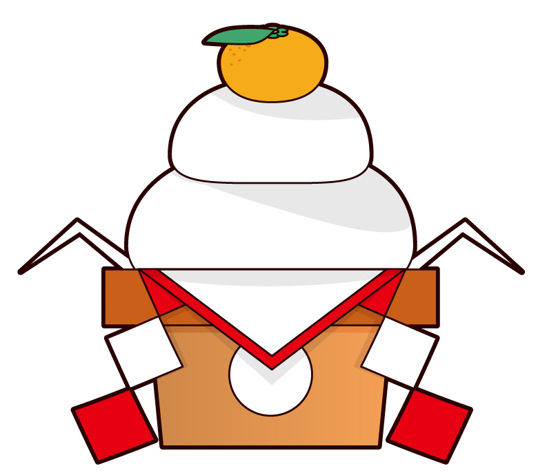 鏡餅のイラストかわいいフリー素材集 いらすとや