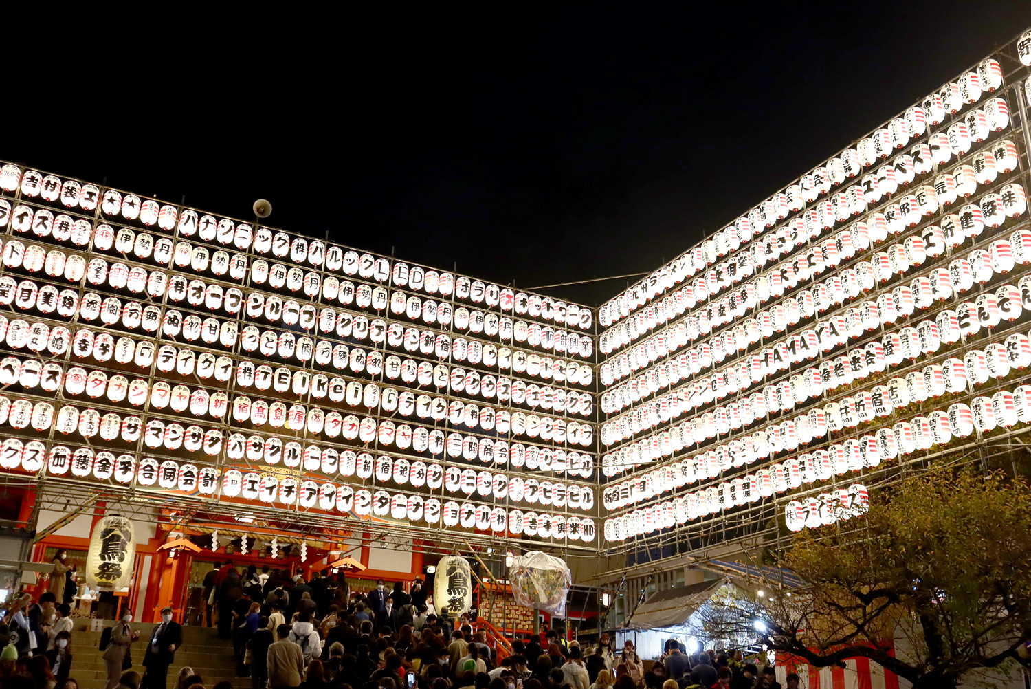 新宿TUBE花園神社 酉の市 2019