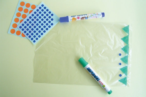 こいのぼり製作 ビニール袋スタンプ 絵の具TikTok