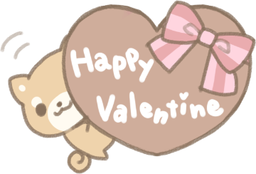 LINEスタンプでも大人気！ゆるくてかわいい「ピスケ＆うさぎ」 バレンタイン限定デザインのキャラクターケーキが登場株式会社BAKEのプレスリリース