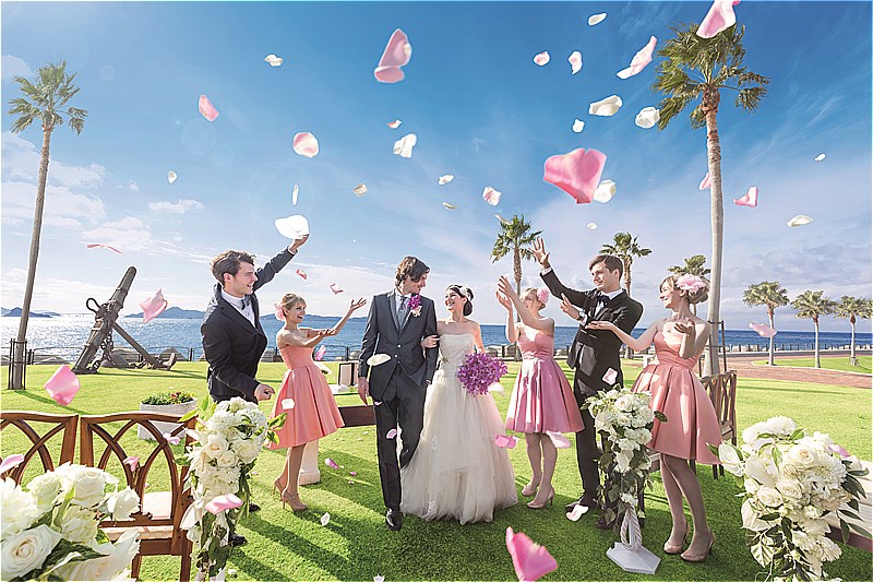 プルメリアガーデンの費用・写真ハワイ結婚式・挙式HIS海外ウェディング