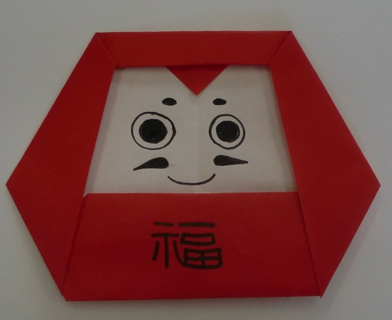 ねこだるまとだるまOrigamiAko