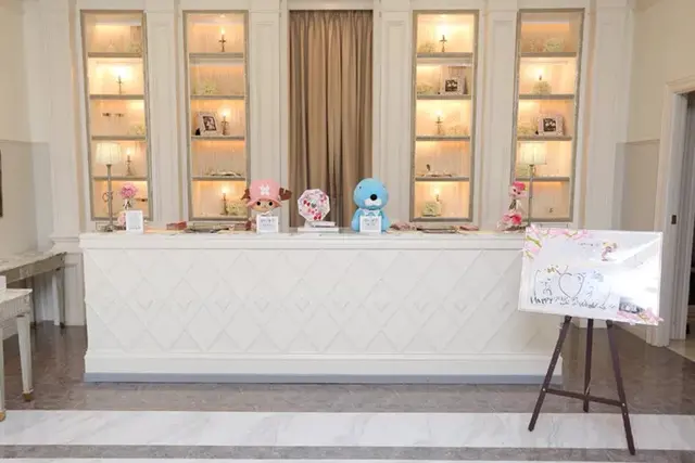 結婚式の第一印象はこれで決まる！ タペストリー付 受付スペース完璧セットに新デザインが登場株式会社エーキューブのプレスリリース