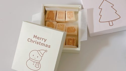 ペーパークラフト 箱の展開図 無料ダウンロード クリスマスのイラスト入り by PATIRABI パティラビ – PATIRABI パティラビ