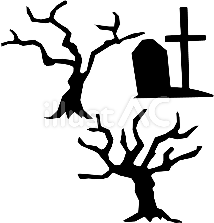 ハロウィン 木のイラスト素材53842722- PIXTA