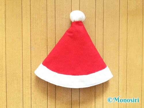 クリスマス製作：スケルトンなサンタ帽子の作り方