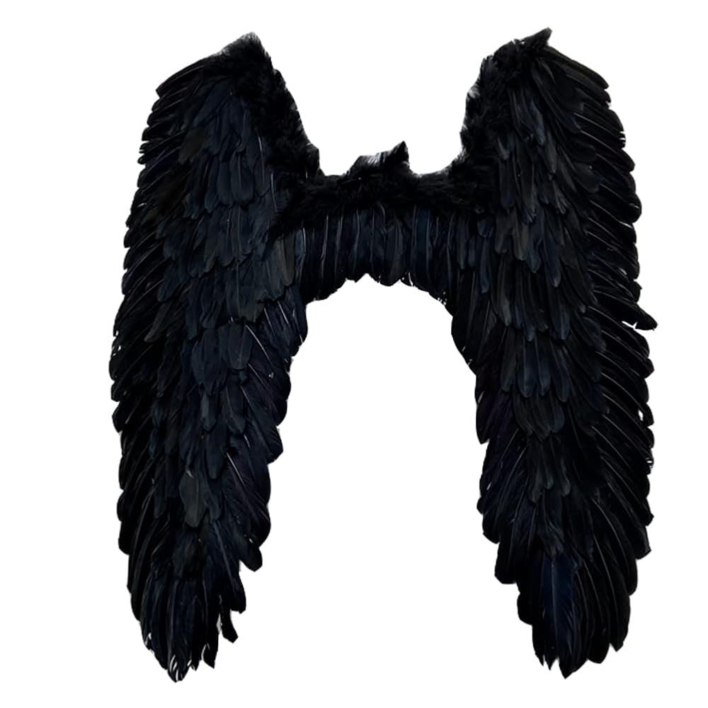 悪魔の羽 左右各2枚セット コウモリ ハロウィン ダーク 羽 悪魔の羽abc500en