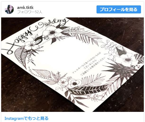 これなら簡単！結婚式招待状 返信ハガキアート イラストの描き方ポイント - おしゃれな結婚式を綴るコラム ファルベ