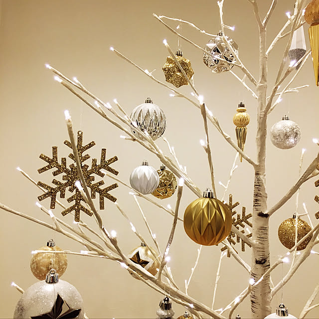 白樺ツリー クリスマスツリー コストコ ホワイト 220