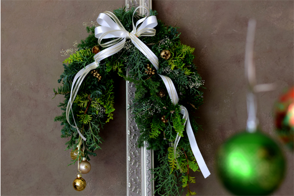 ローヤル＆ルシエ＞クリスマスリース・ホワイトゴールド商品詳細高島屋オンラインストア