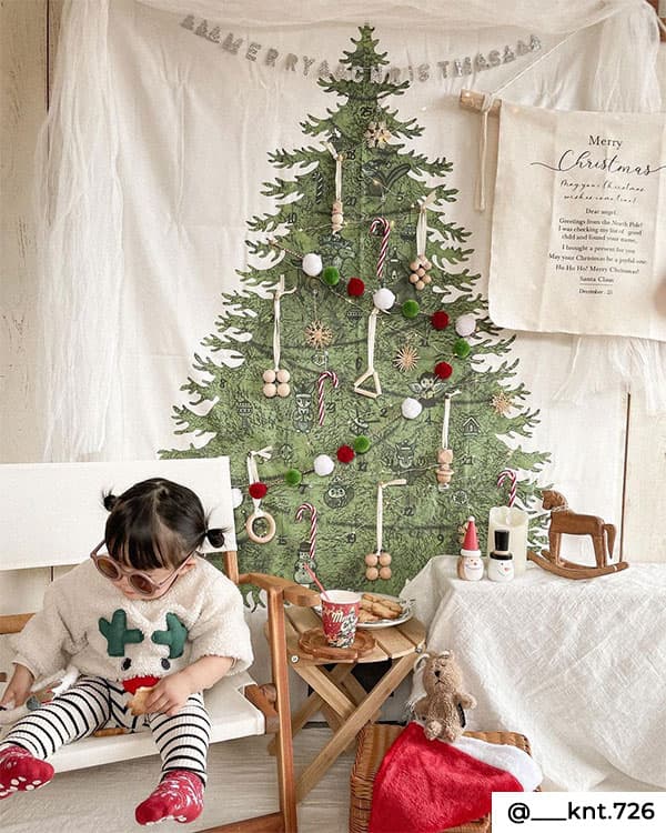 パッチワーク 可愛いクリスマスブーツのタペストリー・雪だるま タペストリー・壁掛け Craft-House-Risuky 通販16910315Creema クリーマ