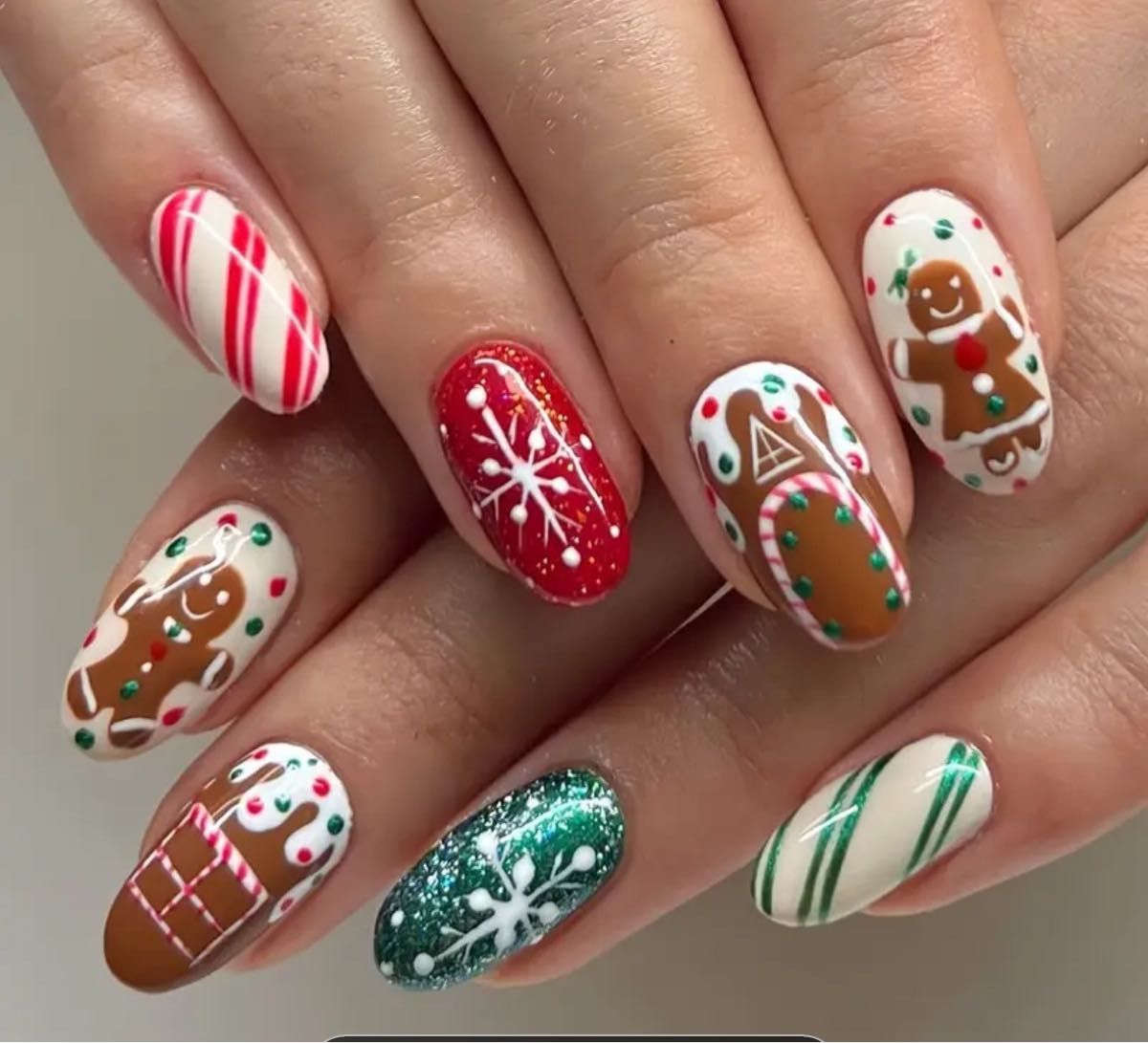 受注製作＞ No.005 クリスマスネイル ネイルチップ オーナメント 雪だるま ニット つけ爪 ネイルチップ つけ爪merrily 通販16974440Creema クリーマ