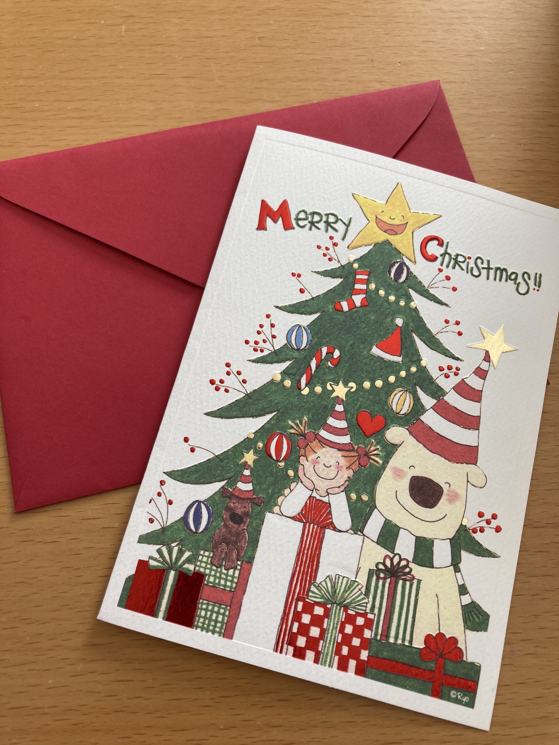 クリスマスカードをつくろうNPO法人ぱらママ