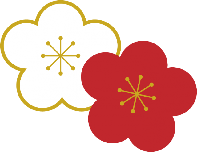 賀正の鏡餅イラストのフリー素材イラストイメージ