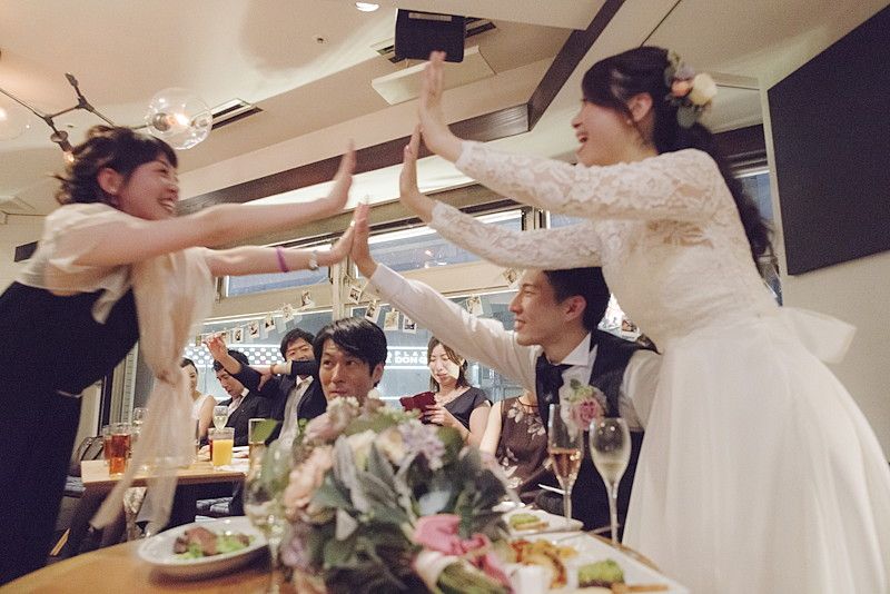 チェキにはメッセージを添えてラヴィール岡山 岡山の結婚式場・ブライダル