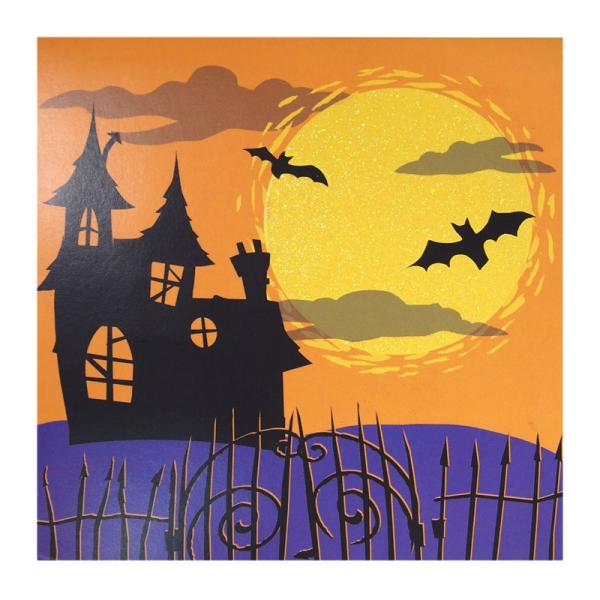 Lovepop The Office Pumpkin Head ポップアップカード – 面白いハロウィンカード – 手作り3Dポップアップグリーティング カード – オフィスファンのためのハロウィンカード 5インチ x 7インチ ホーム＆キッチン