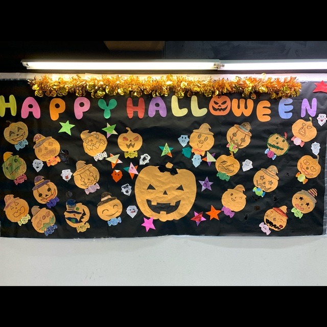 ハロウィンハンドメイド 壁面飾り 保育園 幼稚園ダッフィ