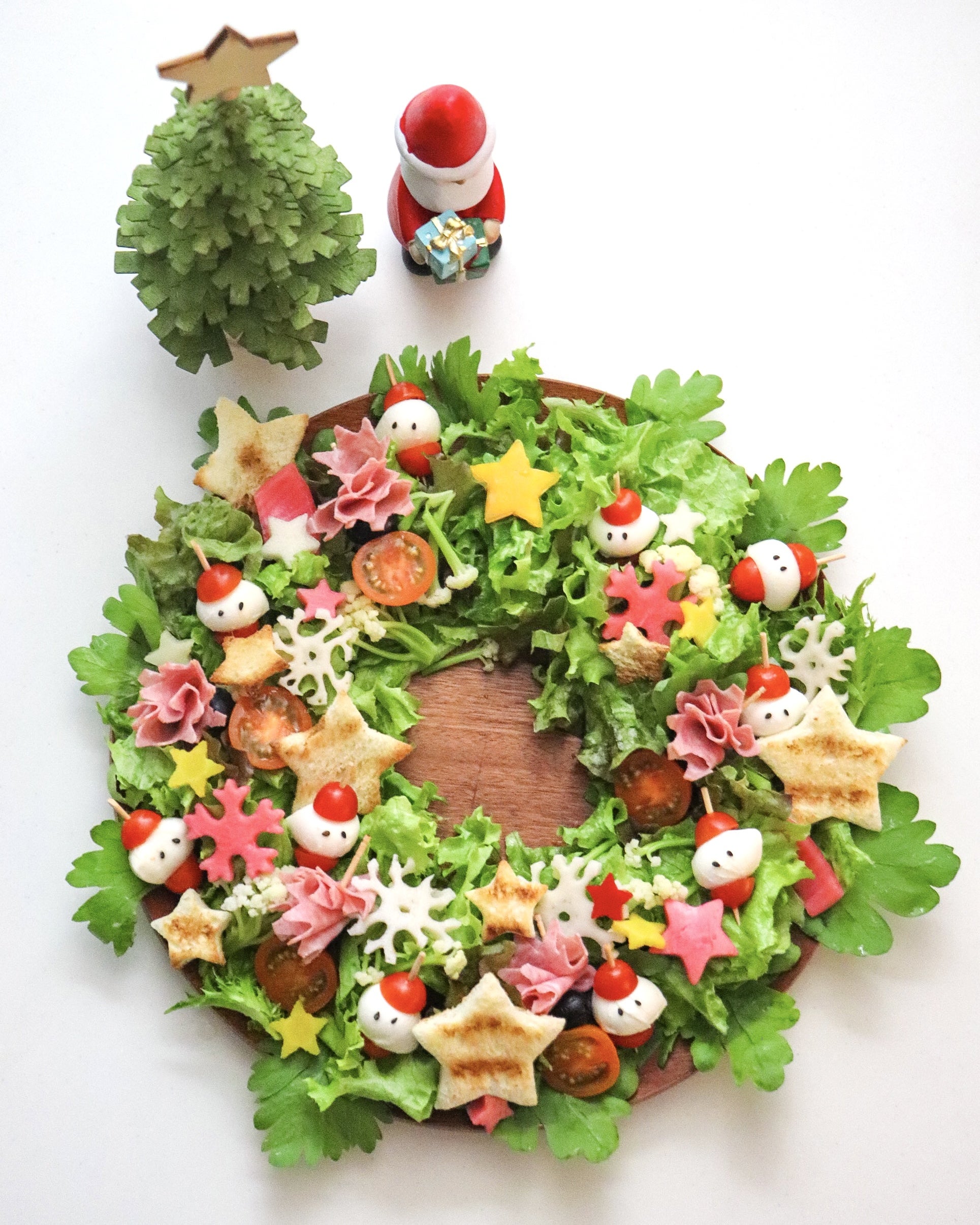 クリスマスチキンの素敵な盛り付け方法│宮崎地鶏と燻製専門店スモーク・エース