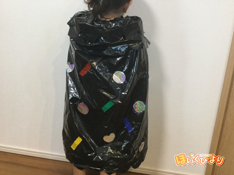 フード付き！魔女のマント〜材料2つの手作り衣装〜保育と遊びのプラットフォーム ほいくる