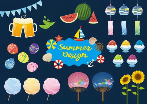 夏の季節のガーランド夏祭り - A.GOminne byGMOペパボ 国内最大級のハンドメイド・手作り通販サイト