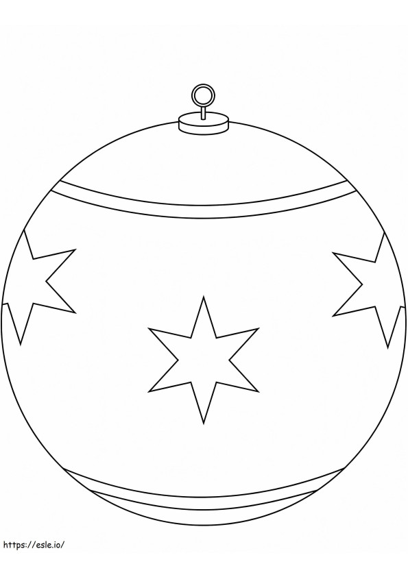 AI生成のクリスマスオーナメントぬりえ線スタイルPremium AI生成画像