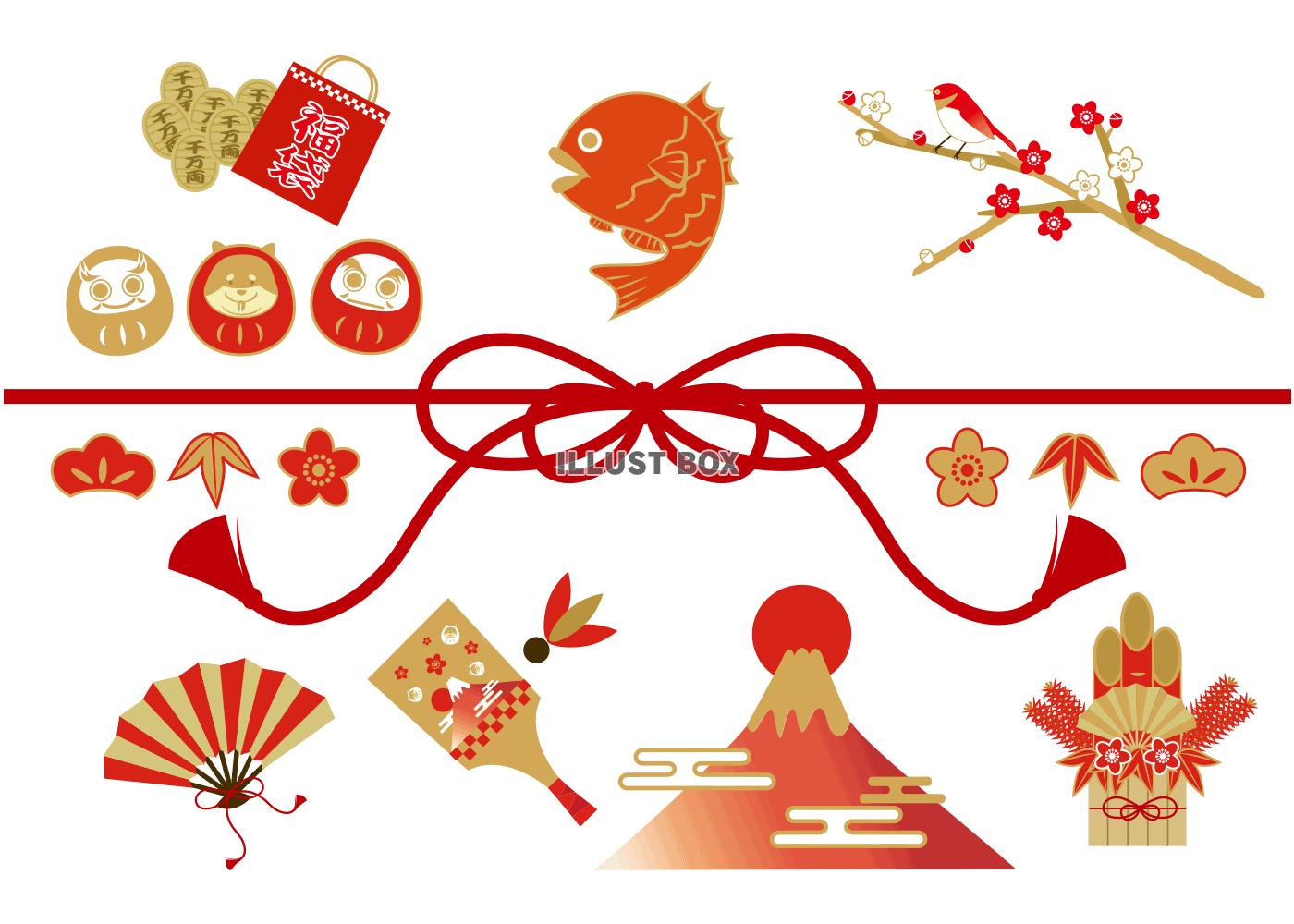 お正月な背景①全20種AOmaterial:フリー素材配布サイト