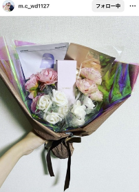 ブーケプルズ 男性 景品TikTok