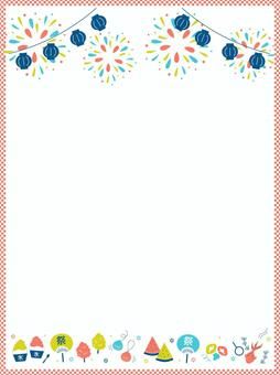 夏まつりの無料チラシテンプレート-パワポンbyアスクル