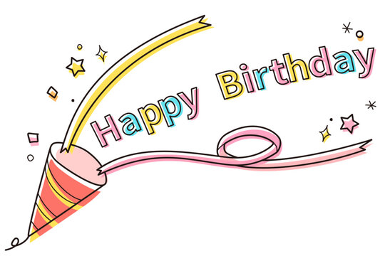 おしゃれなHappy Birthday集めました。 - LINE スタンプLINE STORE