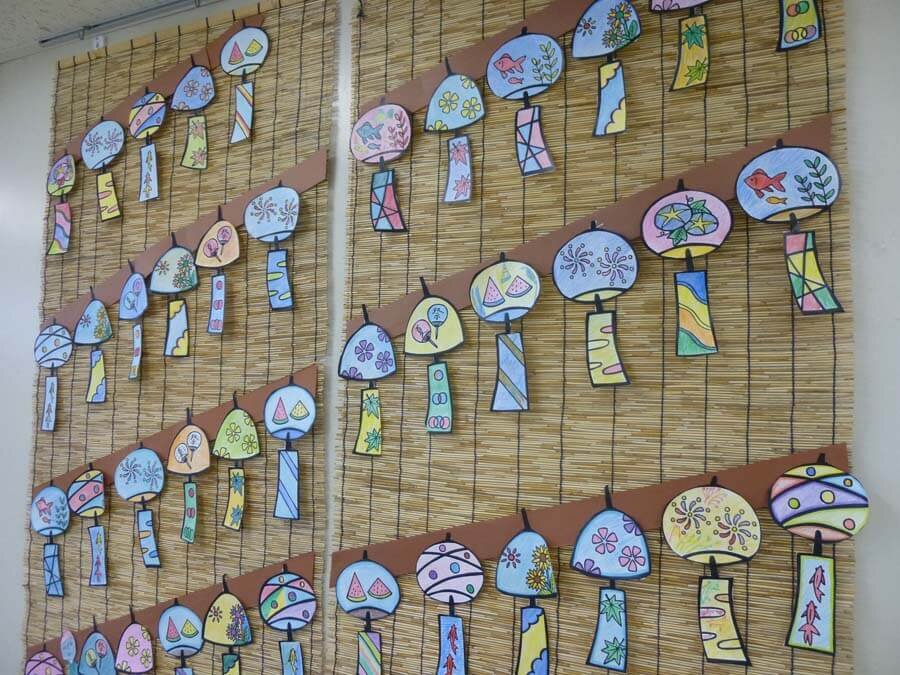 夏祭り準備＜飾り＞特別養護老人ホーム南風園